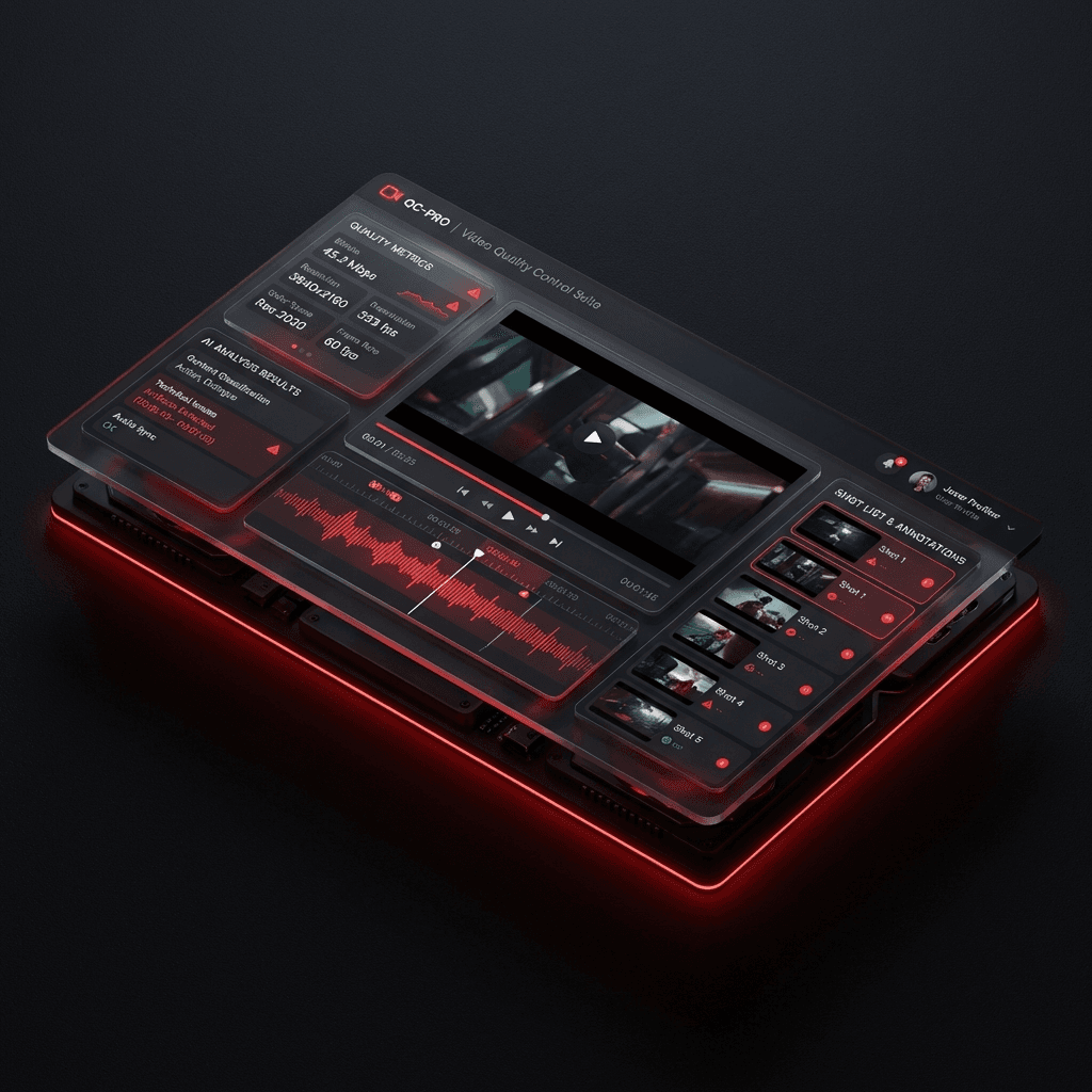 Интерфейс Redbit — дашборд видеопродакшена